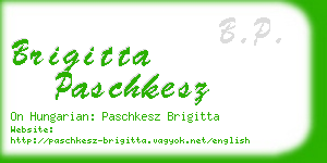 brigitta paschkesz business card